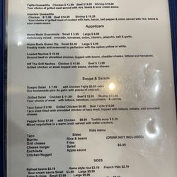 Mary Pop's - Updated menu