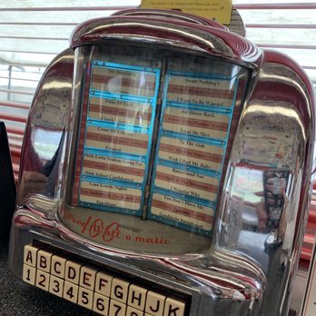 Rock & Roll Diner - Loved flipping through the songs! - Diners Near Me - Oceano, California Rock & Roll Diner - Loved flipping through the songs! - Diners Near Me - Oceano, California