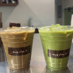 Hojicha Latte, Earl Grey Matcha Hojicha Latte, Earl Grey Matcha