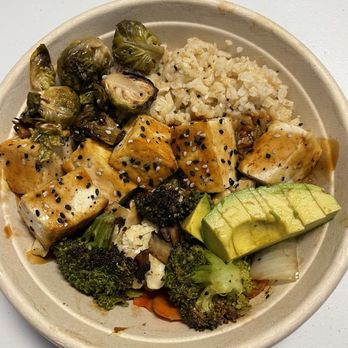 Original ChopShop - Teriyaki Chicken Bowl sub tofu - New American Near Me - Tucson, Arizona