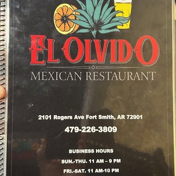 El Olvido - Mexican Near Me - Fort Smith, Arkansas