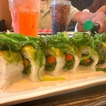 I Luv Sushi - green machine rolls and shirley temple - Sushi Bars Near Me - Lakewood, California