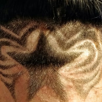 Rayzor Sharp Barber Shop - I'll just tell him to freestyle most times! this time I told him I wanted to star and the rest is up to him I am super happy! - Barbers Near Me - Houston, Texas