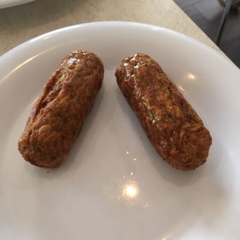 Citrus - Chicken sausage. Full of flavor. Not greasy. And not dry! Even though it looks like it. Ha. Yummy! - American Near Me - Virginia Beach, Virginia Citrus - Chicken sausage. Full of flavor. Not greasy. And not dry! Even though it looks like it. Ha. Yummy! - American Near Me - Virginia Beach, Virginia