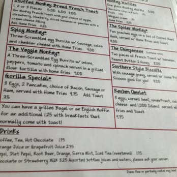 The Hungry Monkey - Menu specialties - Breakfast & Brunch Near Me - Newport, Rhode Island The Hungry Monkey - Menu specialties - Breakfast & Brunch Near Me - Newport, Rhode Island