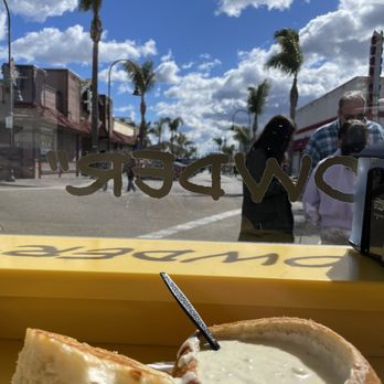 Splash Cafe - Delightful clam chowder!!!! Buttery, rich and flavorful. - American Near Me - Pismo Beach, California