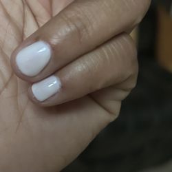 Reflex Nail and Spa - The next day these two couches are red and super sore from roughly cutting my cuticle.