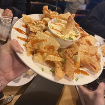 Riser Tavern and Grill - Crab Rangoon dip - Pubs Near Me - Youngstown, Ohio Riser Tavern and Grill - Crab Rangoon dip - Pubs Near Me - Youngstown, Ohio