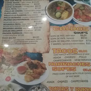 El Rinconcito - Menu - Mexican Near Me - Fort Wayne, Indiana