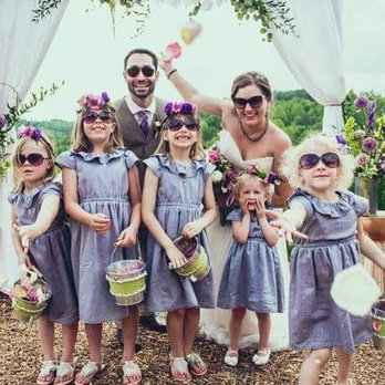 Seattle Flower Truck - Why would you have 1 flower girl when you can have 5! - Florists Near Me Seattle Flower Truck - Why would you have 1 flower girl when you can have 5! - Florists Near Me