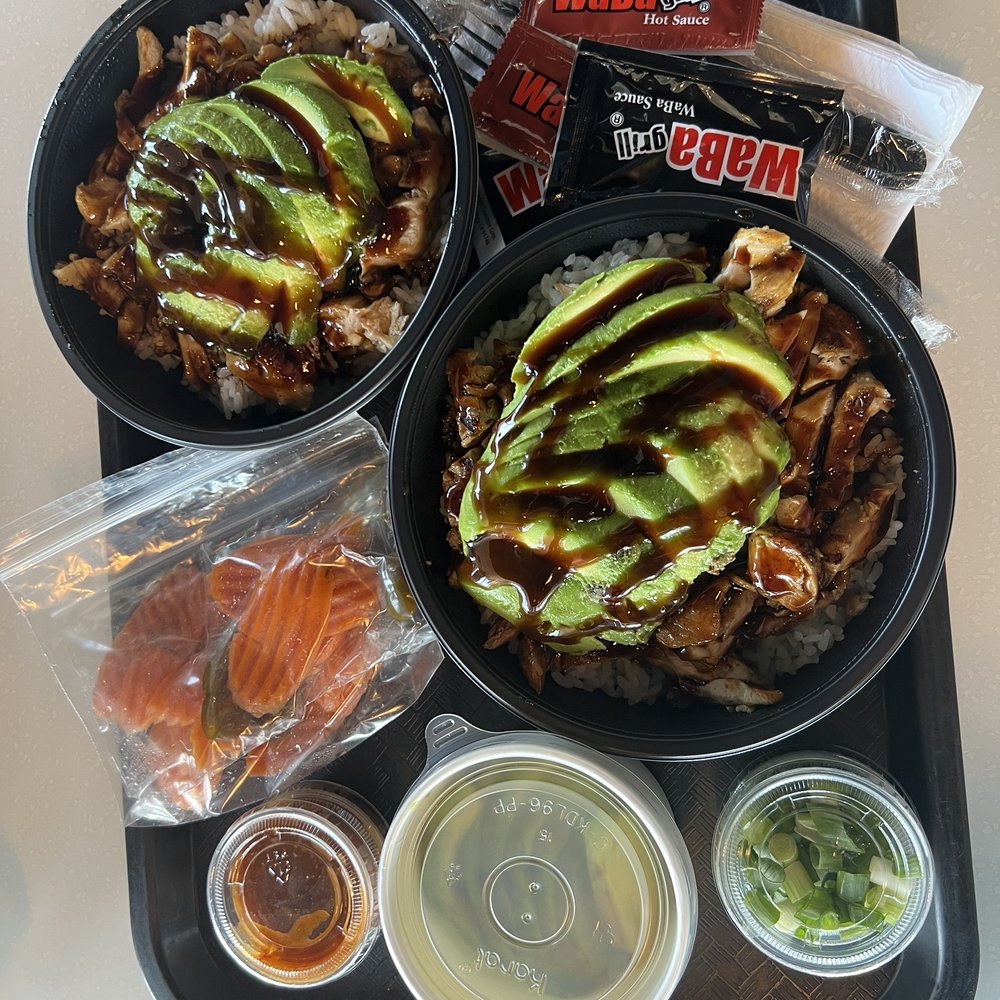 WaBa Grill - Chicken bowl with Avocado - Fast Food Near Me - Hesperia, California WaBa Grill - Chicken bowl with Avocado - Fast Food Near Me - Hesperia, California