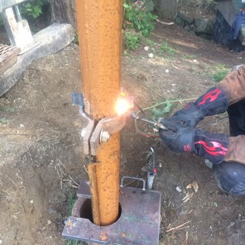A-Plus Water Services - Cutting 4 inch drop pipe on irrigation pump - Water Purification Services Near Me - Arlington, Washington