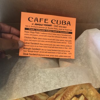 Cuba Cafe - Meat pies - Cuban Near Me - Vacaville, California