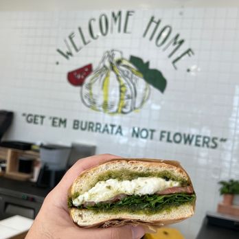 Burrata House - Caprese Panini - Italian Near Me - West Hollywood, California Burrata House - Caprese Panini - Italian Near Me - West Hollywood, California