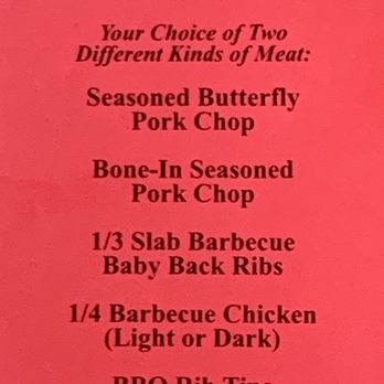Country Store & Catering - Jan '22 Menu - Barbeque Near Me - Sycamore, Illinois