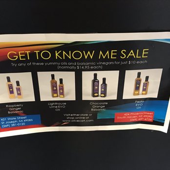 Olive Cart - Olive Oil Near Me - St. Joseph, Michigan