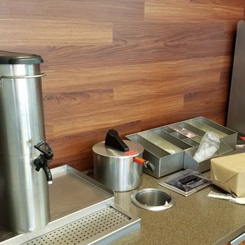 Wendy's - Here's the counter where you get lids and straws. The guy behind the counter threw the package of napkins on the counter and walked away - Fast Food Near Me - Citrus Heights, California Wendy's - Here's the counter where you get lids and straws. The guy behind the counter threw the package of napkins on the counter and walked away - Fast Food Near Me - Citrus Heights, California