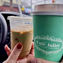 Cafe Juliet - Maple and caramel latte