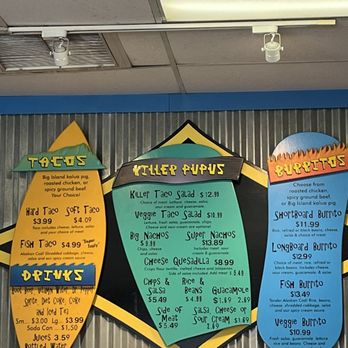 KillerTacos - Menu - Mexican Near Me - Kailua-Kona, Hawaii