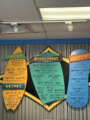 Menu photo 1 KillerTacos Kailua-Kona, HI