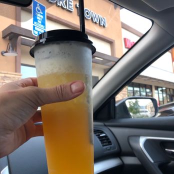 Poke Town - Iced brewed Jasmine Green Tea so delicious it's a must try. Love the new drink options! - Japanese Near Me - Norco, California Poke Town - Iced brewed Jasmine Green Tea so delicious it's a must try. Love the new drink options! - Japanese Near Me - Norco, California