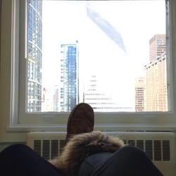 Chicago Downtown Dental Suite - My view from the dentist chair -- adventures of babysitting building!!!!