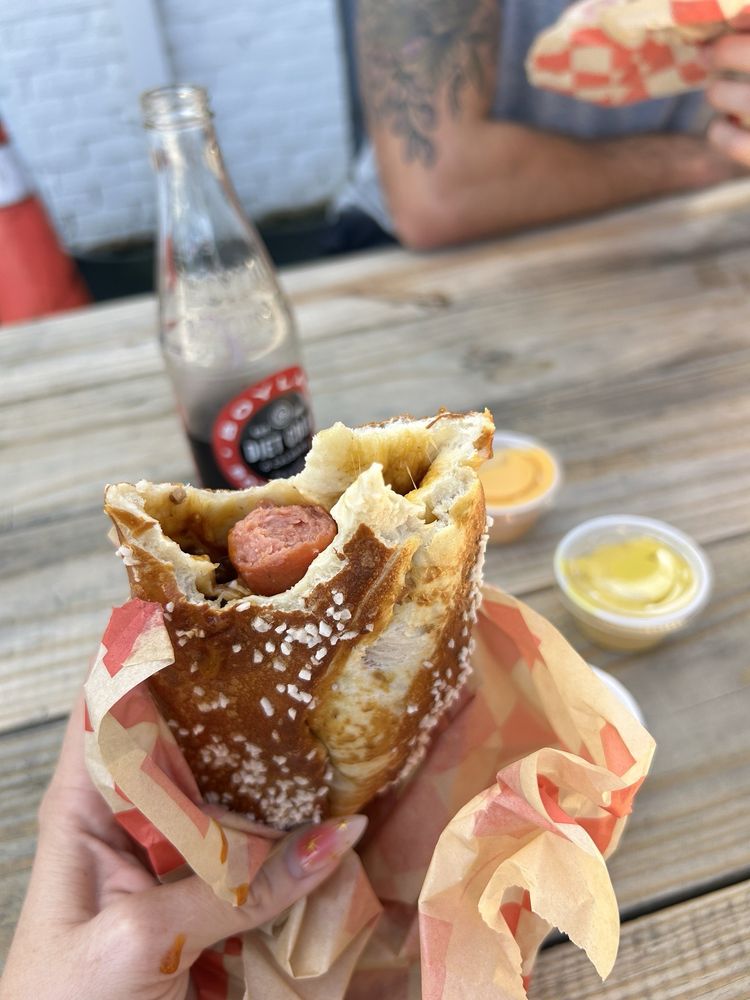 Food from Crofton's Pretzels