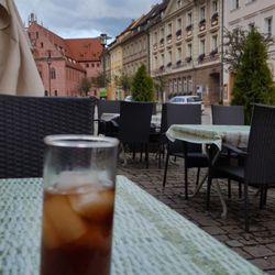 Taverne Korfu - They have Rum & Coke (and ice).