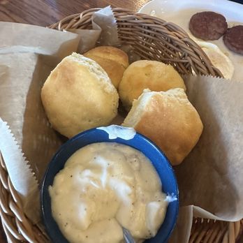 Cracker Barrel Old Country Store - Biscuits and Gravy - Breakfast & Brunch Near Me - Spanish Fort, Alabama