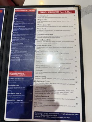 Menu photo 1 Saigon To Paris Cafe Naples, FL