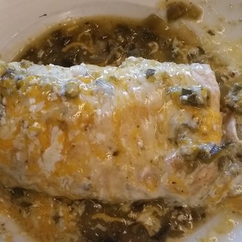 Four Friends Kitchen - Southwest Breakfast Burrito smothered with green chili and cheese - Southern Near Me - Denver, Colorado