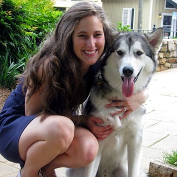 Pawsitive Futures - Chelsea (Owner and Trainer) with one of her dogs, Jude. - Pet Training Near Me Pawsitive Futures - Chelsea (Owner and Trainer) with one of her dogs, Jude. - Pet Training Near Me
