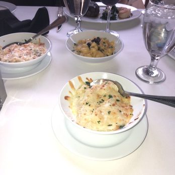 Ocean Prime - Black Truffle Mac Cheese and Jalapeño Au Gratin - Seafood Near Me - Denver, Colorado Ocean Prime - Black Truffle Mac Cheese and Jalapeño Au Gratin - Seafood Near Me - Denver, Colorado