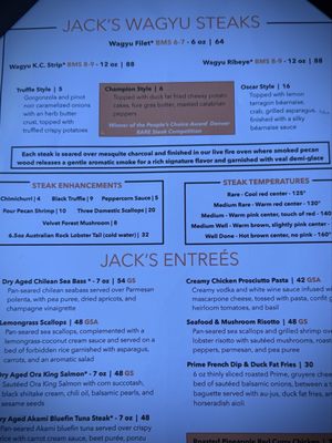 Menu photo 2 Jack’s on Pearl Denver, CO