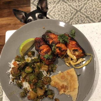 SPICE ROOM - bhindi masala, tandoori chicken wings and paratha. So bomb. - Indian Near Me - Denver, Colorado SPICE ROOM - bhindi masala, tandoori chicken wings and paratha. So bomb. - Indian Near Me - Denver, Colorado
