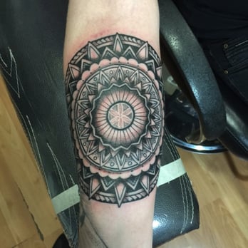 Breaking Ink - Stunning hand drawn mandala by Nick. 05/05/15 - Tattoo Near Me - Hillsboro, Oregon