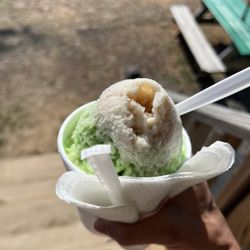 Cajun Snow - Key lime pie is yum