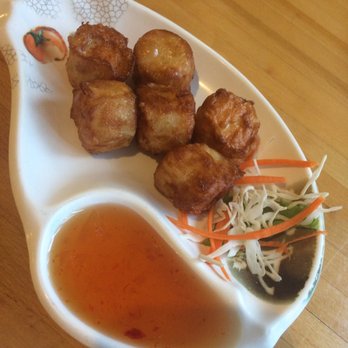 Little Saigon - Saigon dumplings -$3.75 try dipping it in the hoisin sauce on the table. - Thai Near Me - Springfield, Illinois
