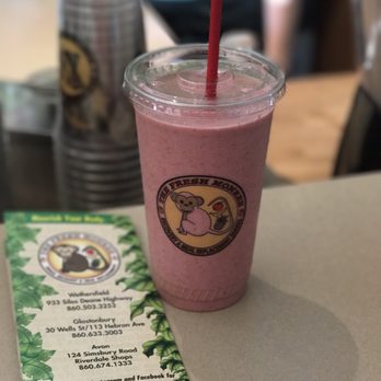 The Fresh Monkee - Strawberry Moon - Juice Bars & Smoothies Near Me - Wethersfield, Connecticut