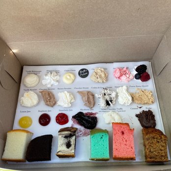 Butter + Cream Bakery - Wedding cake tasting box - Bakeries Near Me - Laguna Niguel, California Butter + Cream Bakery - Wedding cake tasting box - Bakeries Near Me - Laguna Niguel, California