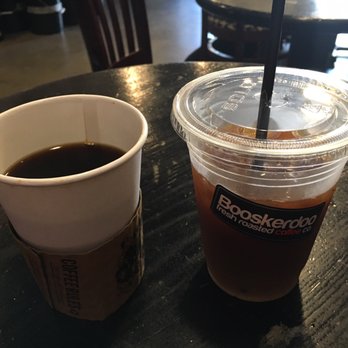 Booskerdoo Coffee & Baking - Hubby has Black and Tan after the Bottle Rocket for an extra $1 while I enjoyed my cold brew. - Coffee & Tea Near Me - Monmouth Beach, New Jersey Booskerdoo Coffee & Baking - Hubby has Black and Tan after the Bottle Rocket for an extra $1 while I enjoyed my cold brew. - Coffee & Tea Near Me - Monmouth Beach, New Jersey