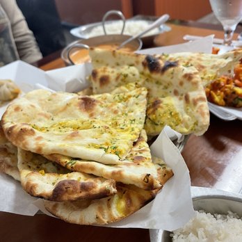 Himalayan Nepali Cuisine - Garlic Naan and Plain Naan - Himalayan/Nepalese Near Me - Cary, North Carolina Himalayan Nepali Cuisine - Garlic Naan and Plain Naan - Himalayan/Nepalese Near Me - Cary, North Carolina