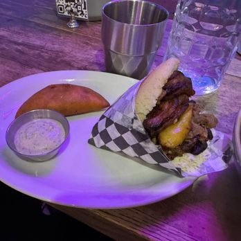 Bacan - Arepa Pabellon and Beans and Plantain empanada - Argentine Near Me - Toronto, Ontario