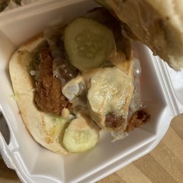 Chicken sandwich Chicken sandwich