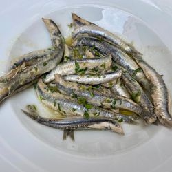 Pizzeria Focacceria da Emi - Acciughe alle Erbe (anchovies with herbs)