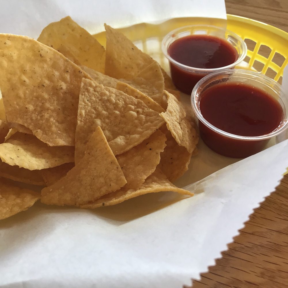 Chido Burrito - I asked for a few chips but they generally give you more than this in the free order - Mexican Near Me - Northfield, New Jersey Chido Burrito - I asked for a few chips but they generally give you more than this in the free order - Mexican Near Me - Northfield, New Jersey