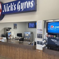 Nick's Gyros - Front counter
