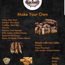 Gaucho Grill Food Truck - Menu