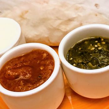 Mexican Italian Trattoria Piacere Mio - Salsas and tortillas for the fajitas - Mexican Near Me - New York, New York Mexican Italian Trattoria Piacere Mio - Salsas and tortillas for the fajitas - Mexican Near Me - New York, New York