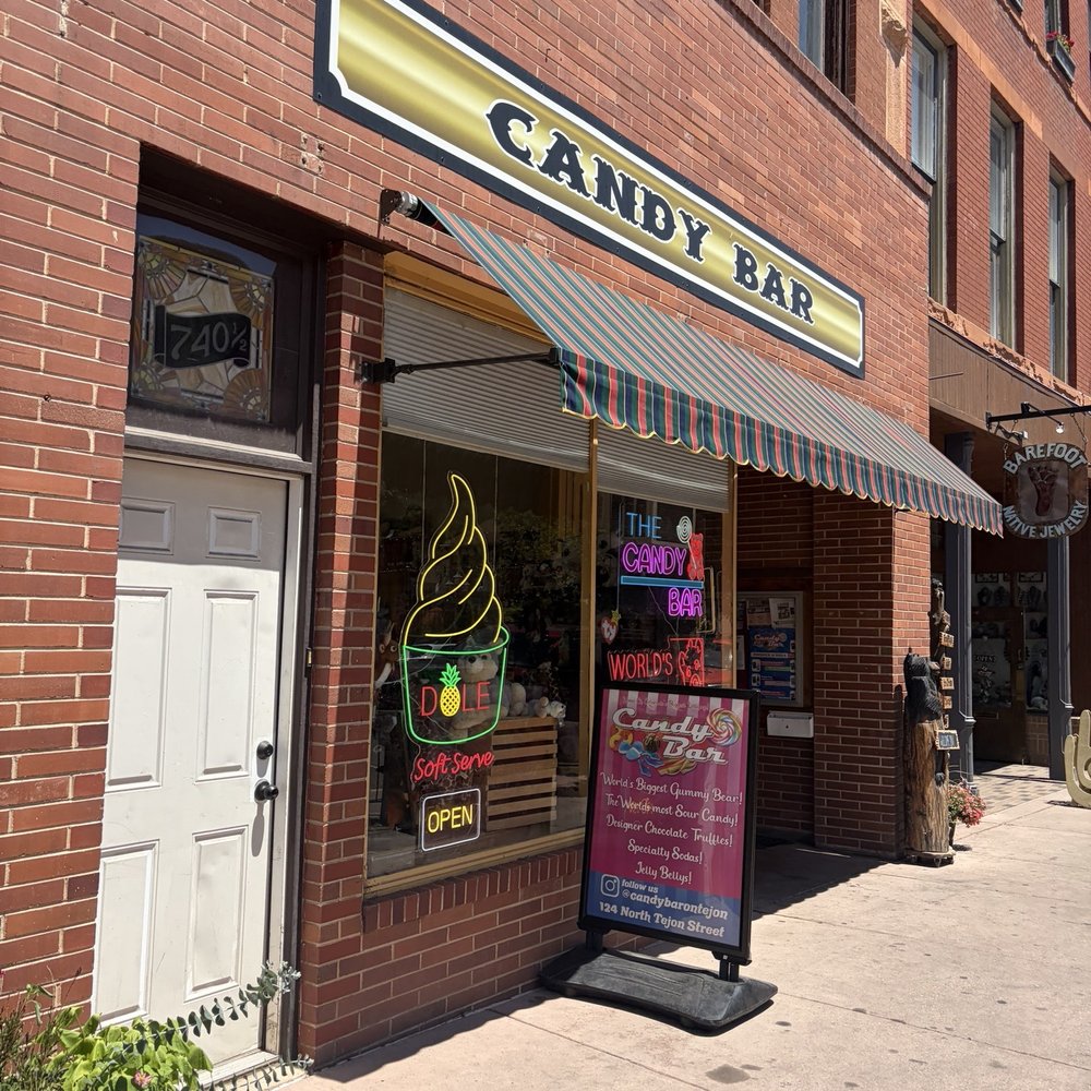 The Candy Bar in Manitou - Exterior - Candy Stores Near Me - Manitou Springs, Colorado The Candy Bar in Manitou - Exterior - Candy Stores Near Me - Manitou Springs, Colorado